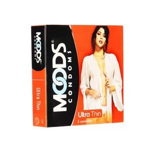 Moods Ultra Thin Condom - 3Pcs Pack