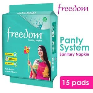 Freedom Sanitary Napkin Panty 15 Pads