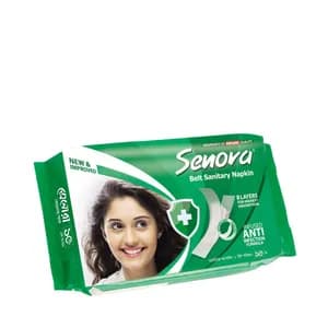 Senora Sanitary Napkin Regular Flow (Belt) 10's Pack
