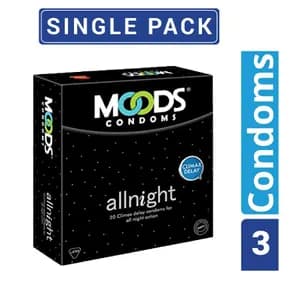 Moods Allnight Condom 3's Pack