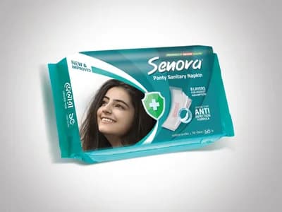 Senora Sanitary Napkin Regular Flow (Panty) 10's Pack