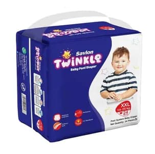 Savlon Twinkle Baby Pant Diaper XXL 24 pcs (14-25 kg)