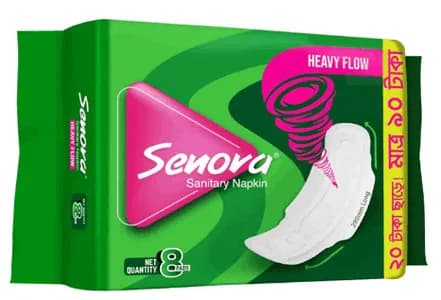 Senora Confidence Heavy Flow Sanitary Napkin 8's Pack
