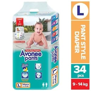 Avonee Pant Style Diaper 34's Pack (L)