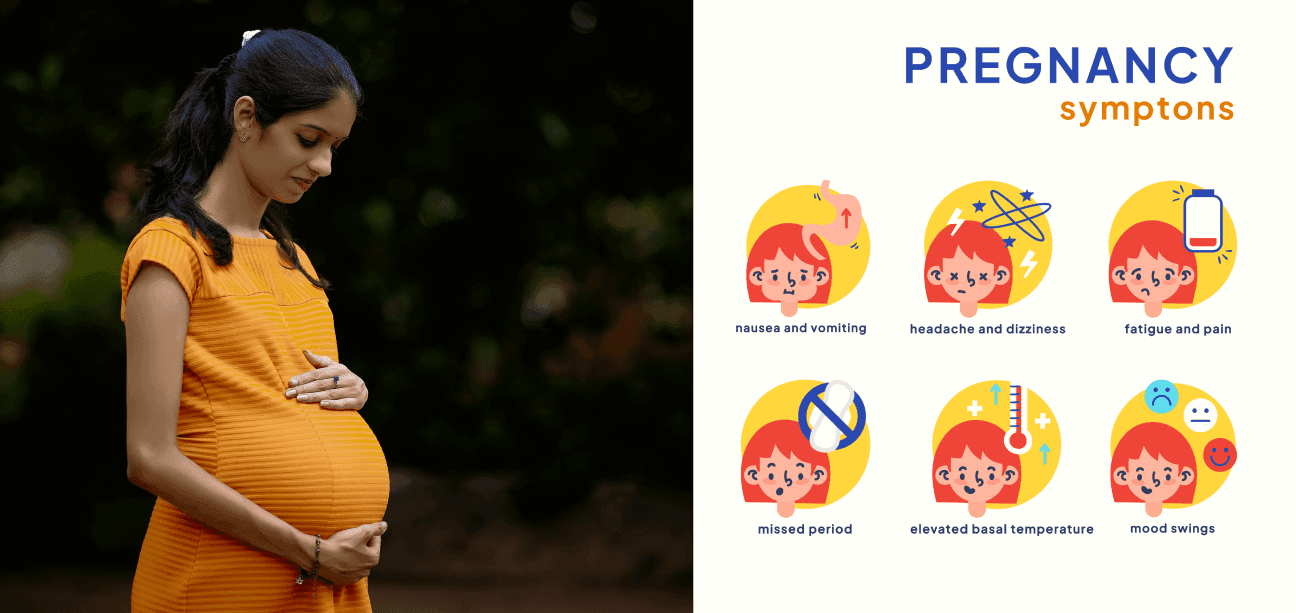 গর্ভবতী হওয়ার লক্ষণ